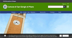 Desktop Screenshot of comune.san-giorgio-di-piano.bo.it